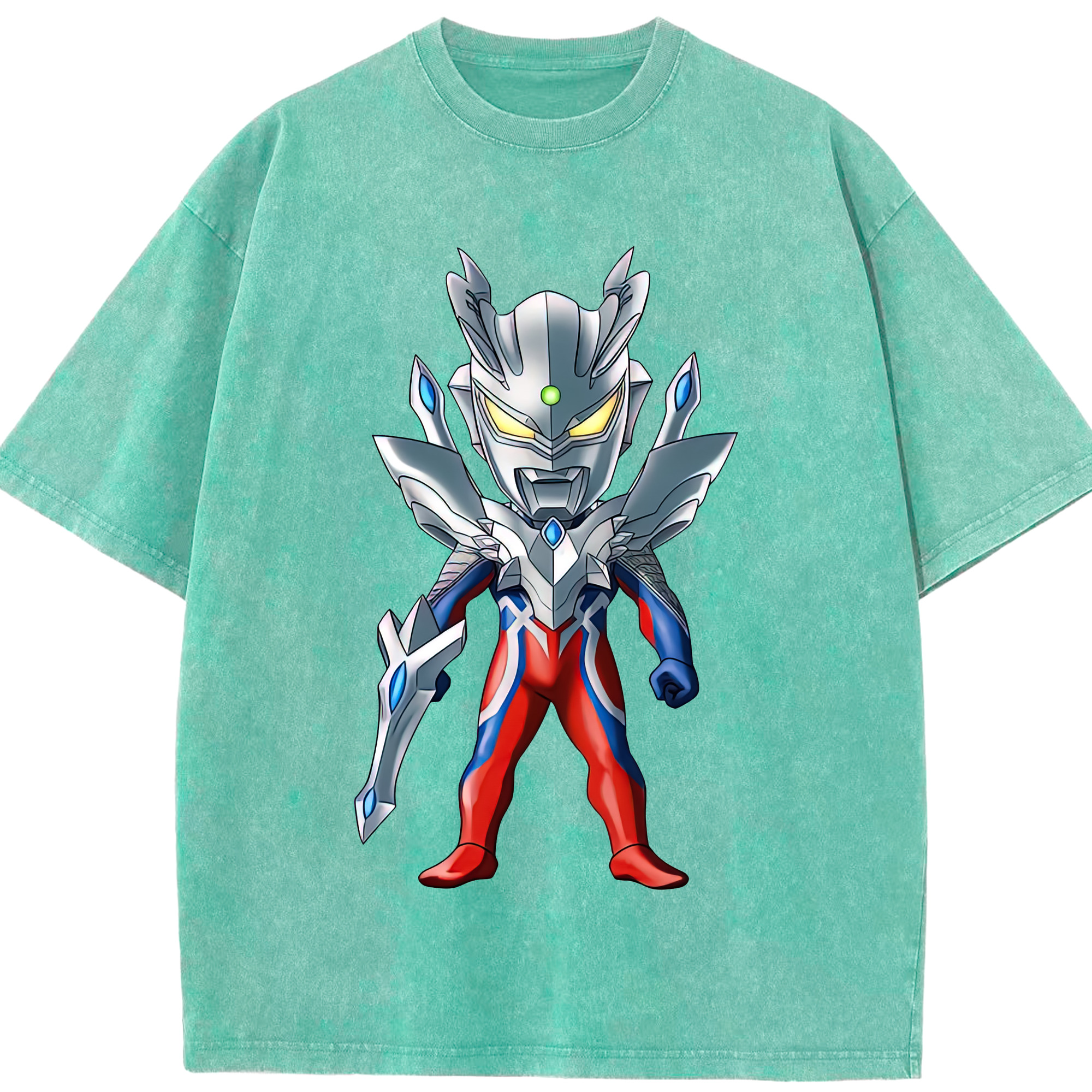 （画像用） ウルトラマン Ultraman 綿100% ヴィンテージ風 半袖Tシャツ（フロントプリント）